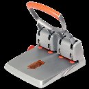Rapid Velkokapacitní čtyřděrovačka Supreme HDC150/4, 150 listů, stříbrná/oranžová