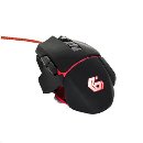 Gembird Myš MUSG-06, herní, optická, programovatelná, 4000DPI, USB
