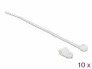 Delock Montážní sverka 4,8 mm s kabelovou upínkou D 150 x Š 2,5 mm bílá