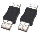 PremiumCord USB redukce A-A, Male/Male