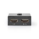 Nedis VSWI3482AT | HDMI Přepínač |3 Porty | 1x vstup HDMI / 2x vstup HDMI | 1x výstup HDMI / 2x výs
