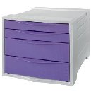 NOBO Zásuvkový box Esselte Colour'Breeze, levandulová