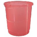 Esselte Odpadkový koš Colour'Breeze, 14 l, korálová
