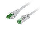 LANBERG Patch kabel CAT.7 S/FTP LSZH CU 0.25M šedý Fluke Passed
