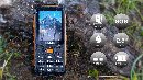 EVOLVEO StrongPhone Z6, vodotěsný odolný Dual SIM telefon, černo-oranžová