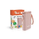 PEACH PE110 - tiskárna samolepících štítků, nabíjecí, růžová