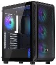 Endorfy skříň Arx 500 ARGB/ 2 x USB 3.0 / USB-C / 140mm fan PWM / mesh panel / černá