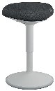 Leitz Ergo ergonomická balanční židle pro sezení, světle šedá