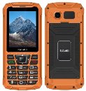 EVOLVEO StrongPhone Z6, vodotěsný odolný Dual SIM telefon, oranžová
