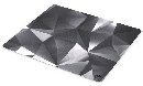 Endorfy Crystal Black L Podložka pod myš, herní, 450×400×3mm, voděodolná, černá