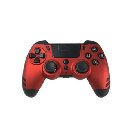 LEXIP BY STEELPLAY - HERNÍ OVLADAČ BEZDRÁTOVÝ, PC/PLAYSTATION 4, ČERVENÝ