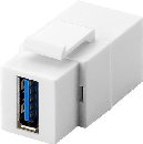 PremiumCord Keystone Modul 2x USB3.0 female, šířka 18,3 mm