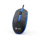 C-TECH myš WM-10, USB, 1200 DPI, černo - modrá